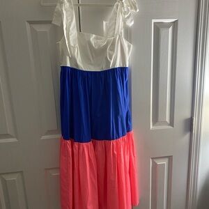 NWT Lilly Pulitzer Anlee Cotton Midi Dress